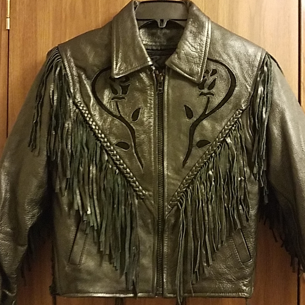 Leather jacket